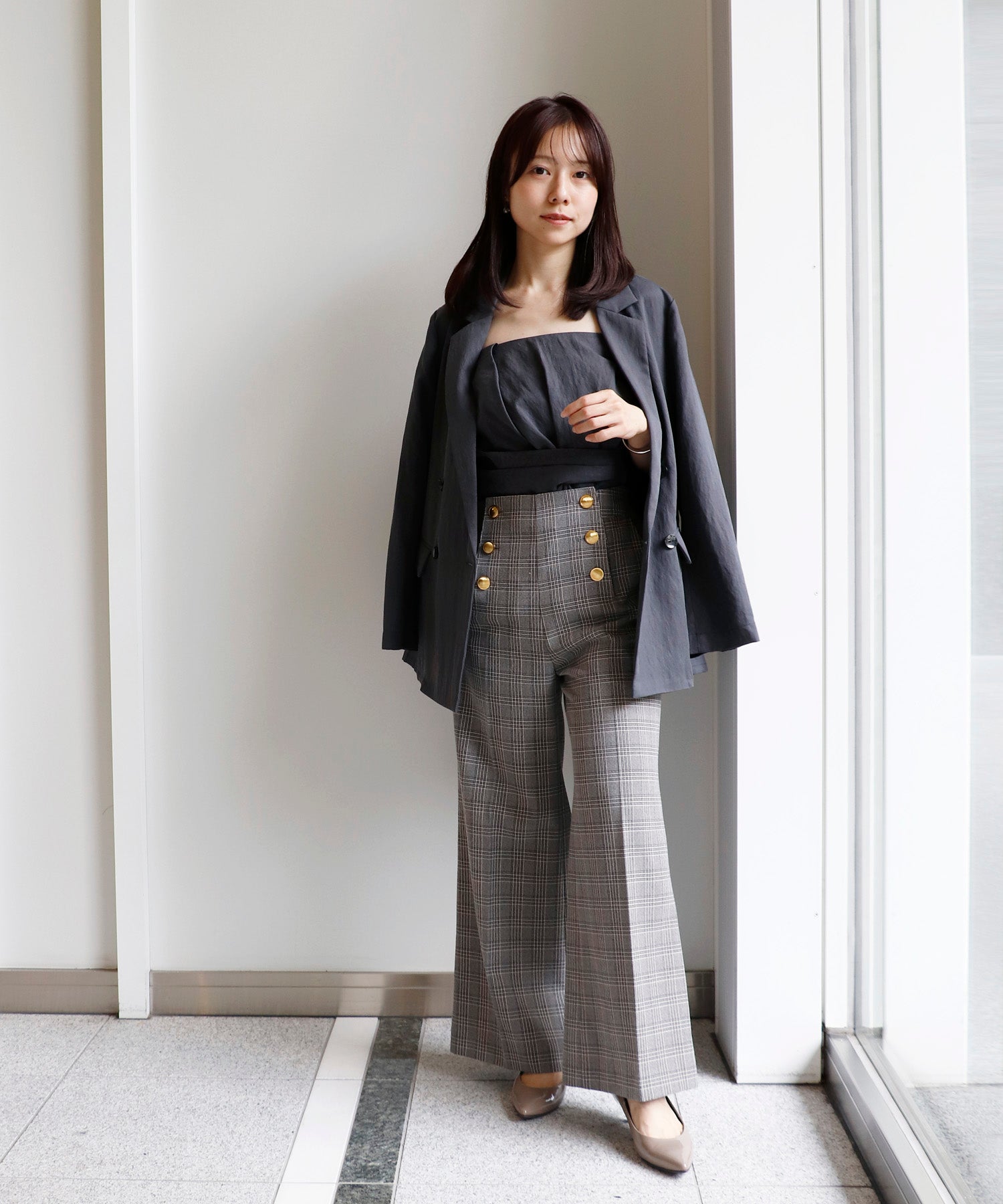model：150cm　着用：Sサイズ
