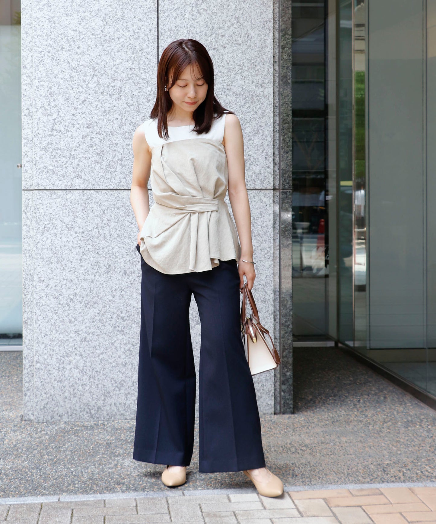 model：150cm　着用：Sサイズ