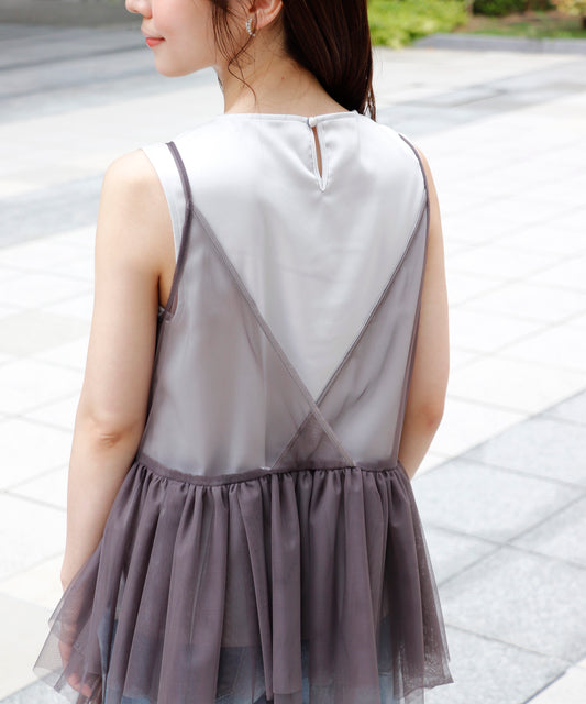 【PRE ORDER】レイヤードキャミトップス