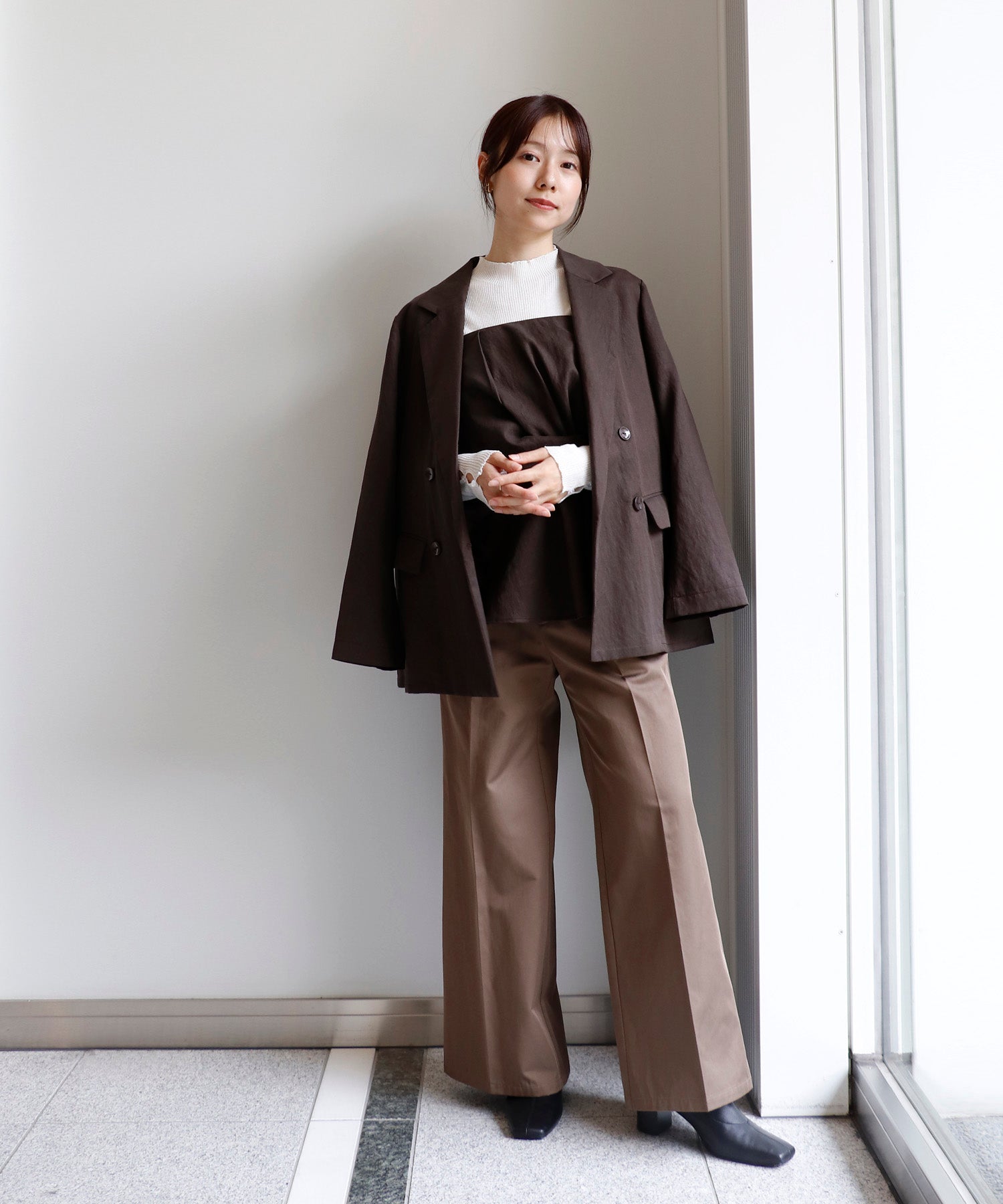 model:150cm　着用サイズ：Sサイズ