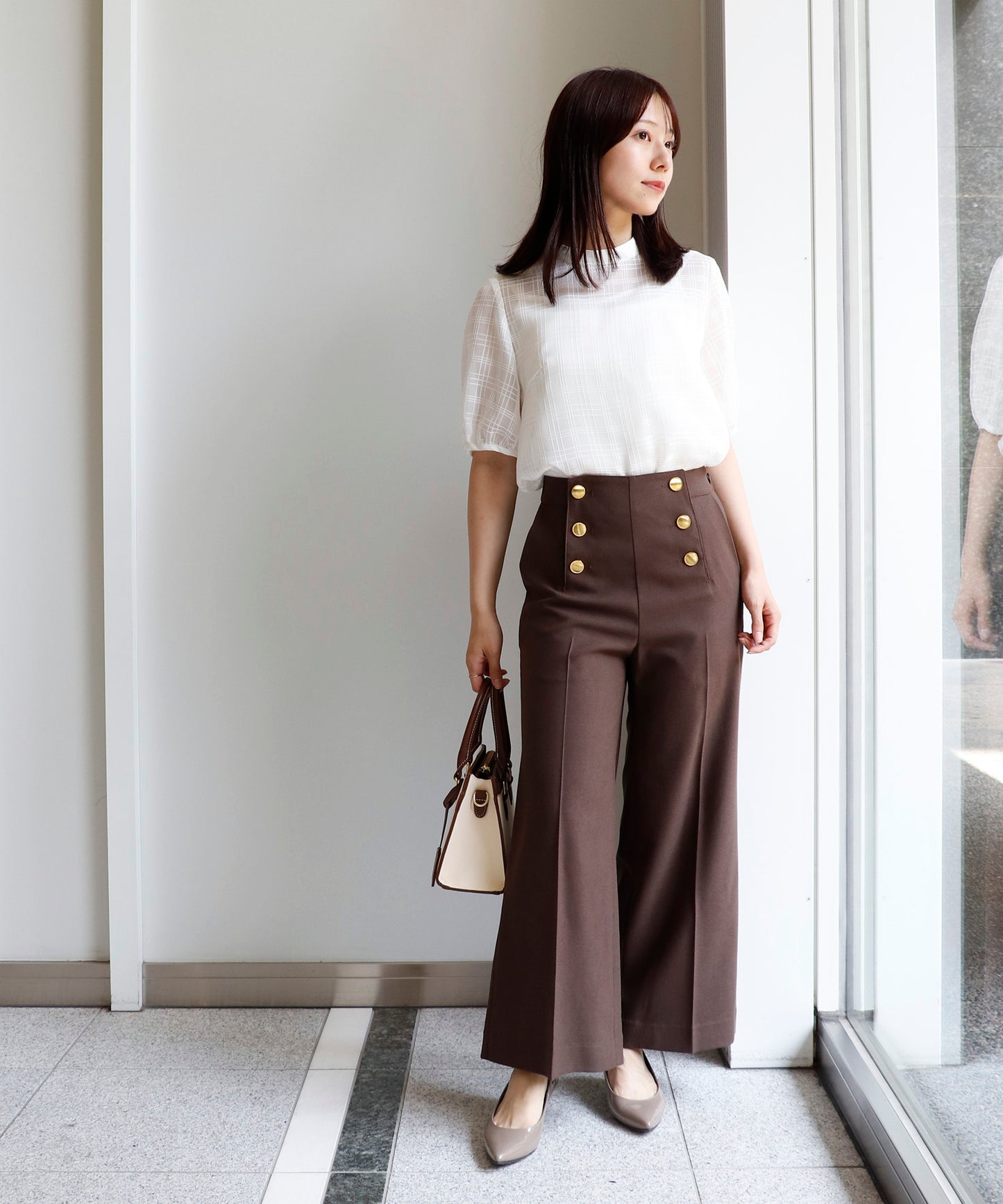 model：150cm　着用：XSサイズ