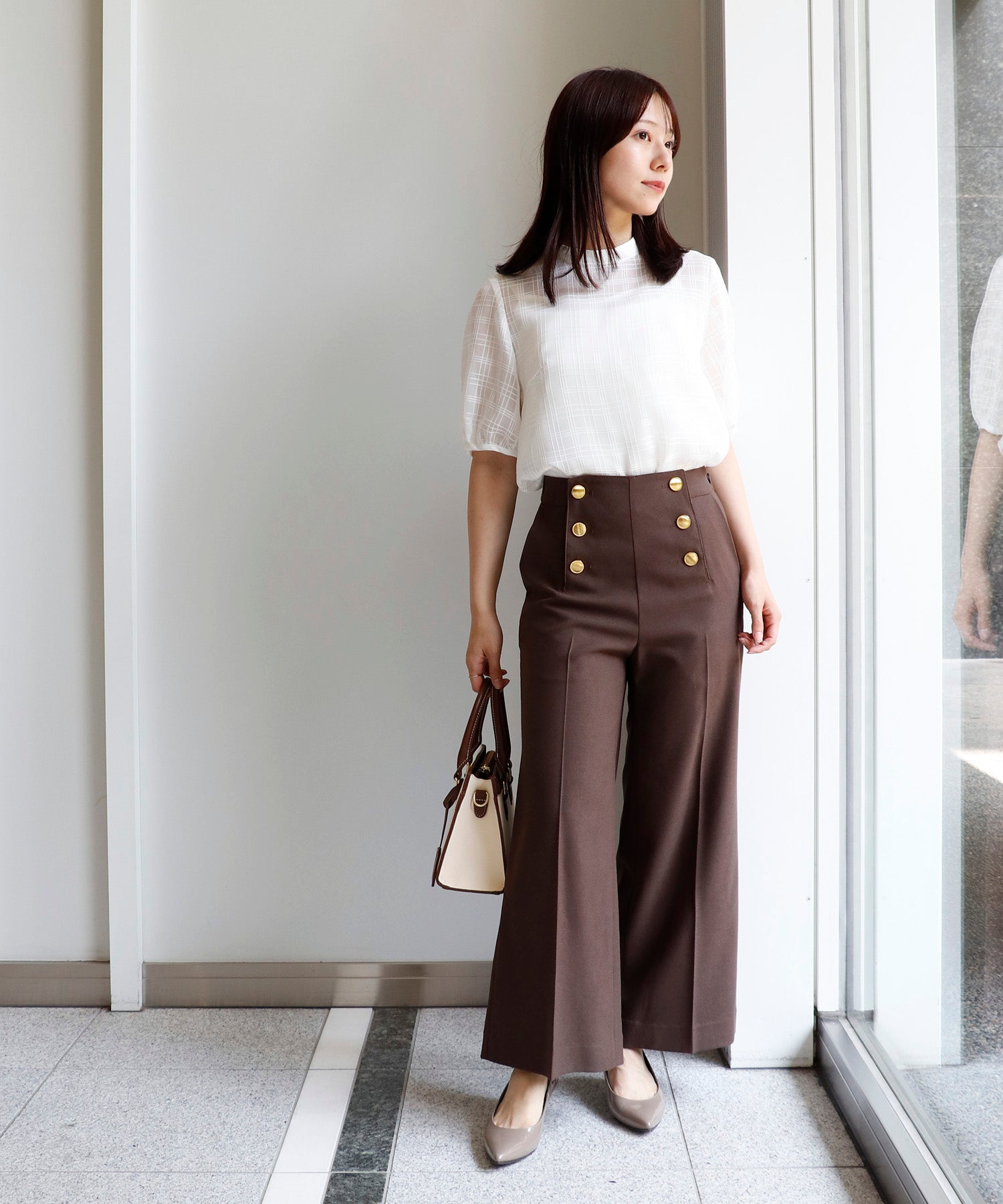 model：150cm　着用：XSサイズ