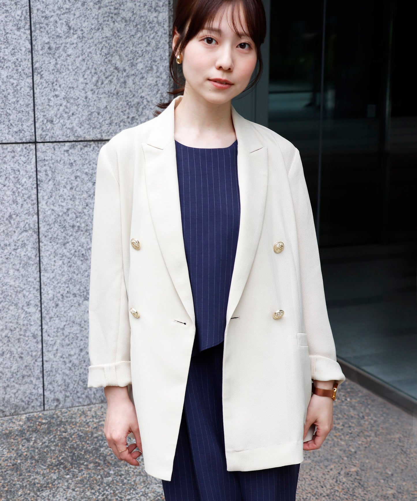 model：150cm　着用：Sサイズ