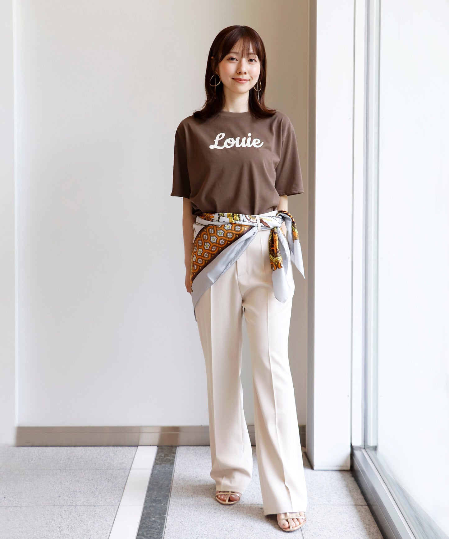 model：150cm　着用：Fサイズ