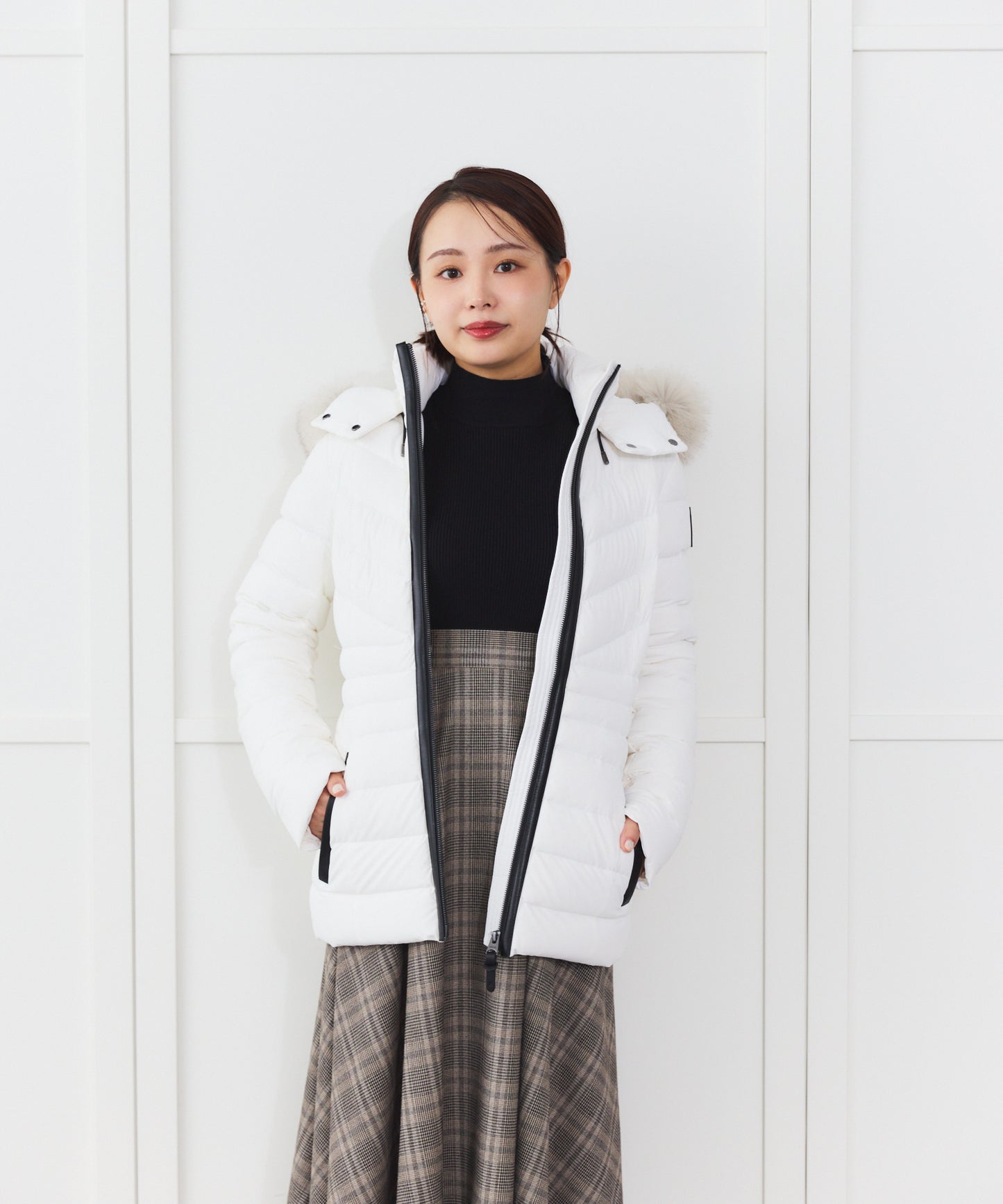 【MACKAGE】PATSY-BX Ladies Hooded Light Down JK