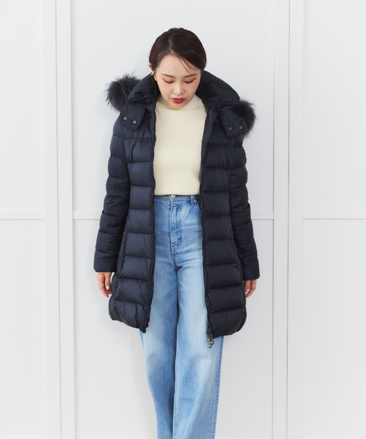 【TATRAS】SARMA ミドル丈ダウンジャケット