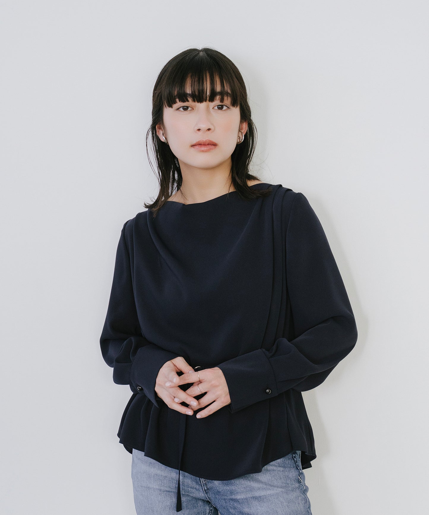 model：153cm　着用：Fサイズ